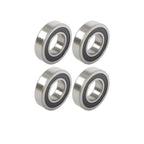 Set of 4 Bearings for Make Model  - 32x65x17mm Double Rubber Seals