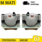 Set of 2 Rear Brake Calipers w/Pads for Polaris Ranger 700 6x6 EFI (2006–2009)