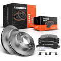 Rear Disc Brake Rotors & Ceramic Pads for Chevrolet Express 2500 (2003–2023)