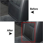 Interior Rear Console Panel Cover Trim for Volkswagen Passat B5 (2001–2005) Black