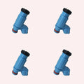 Set of 4 Fuel Injectors for Kawasaki STX 12F (2003–2007) STX 15F (2004–2016)