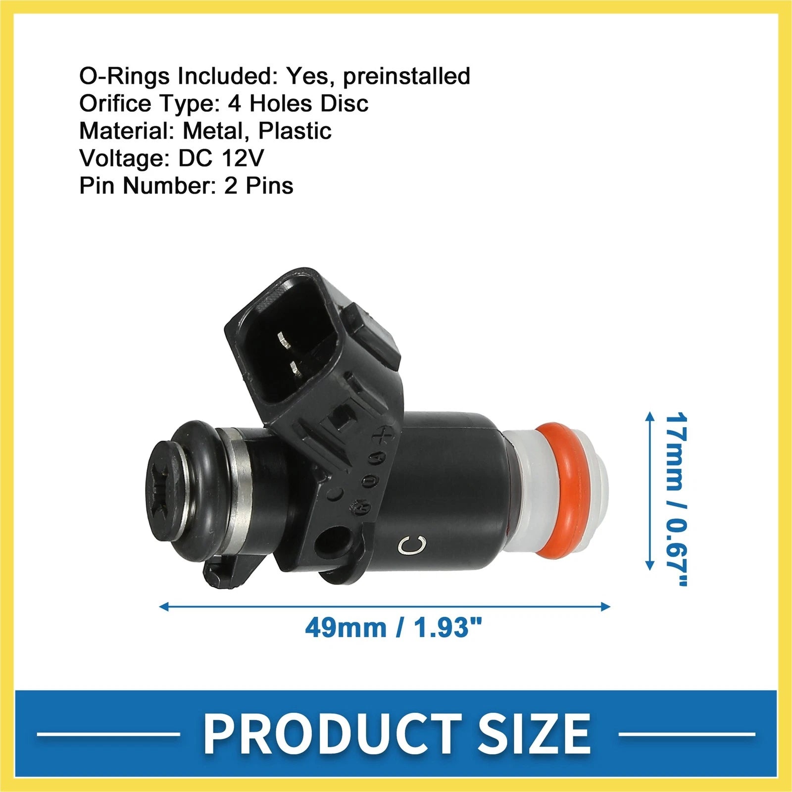 Fuel Injector 16450-PLC-003 for Honda Civic (2001–2005) DX