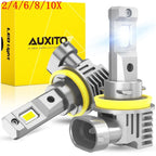2X H11 CSP LED Headlight Bulbs for