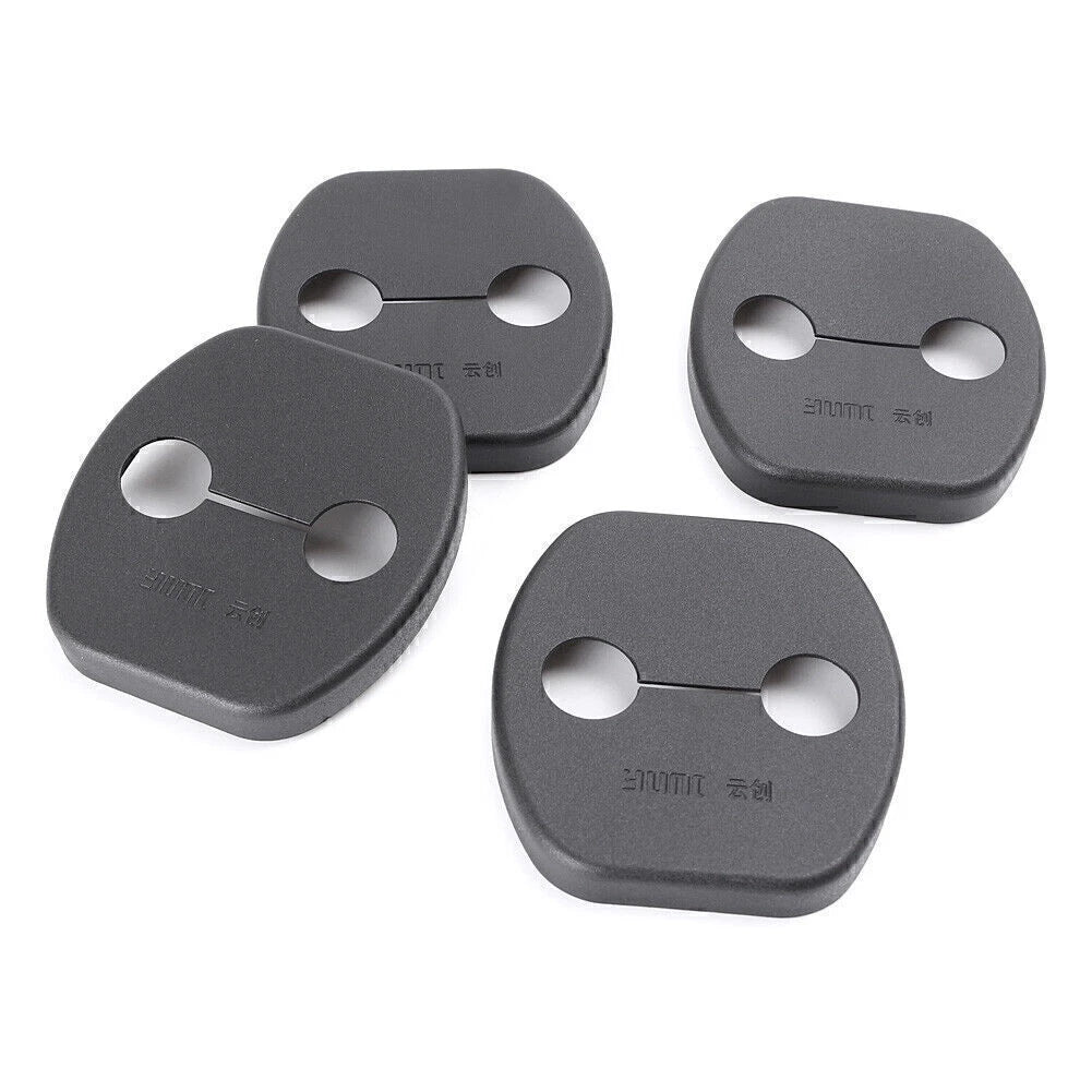 Set of 4 Door Lock Cover Pad Guard Protector for Nissan Qashqai (2008–2013)