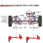 2 x Rear Stabilizer Sway Bar Links for Honda Pilot (2003-2008)