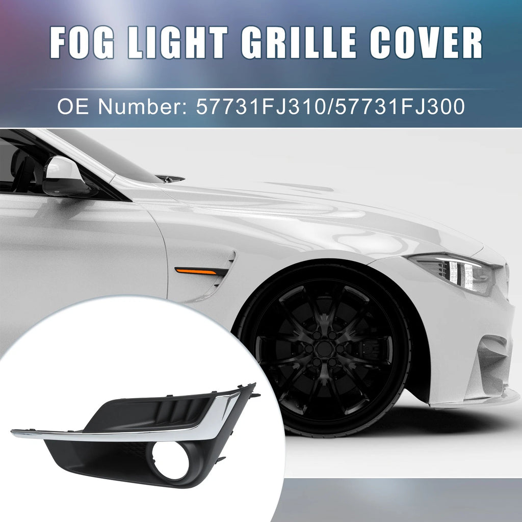 Set of 2 Fog Light Grille Covers for Subaru Impreza (2015–2016)