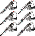 Set of 6 Fuel Injectors 3411753 3411753RX for Cummins ISM ISM11 M11 QSM11