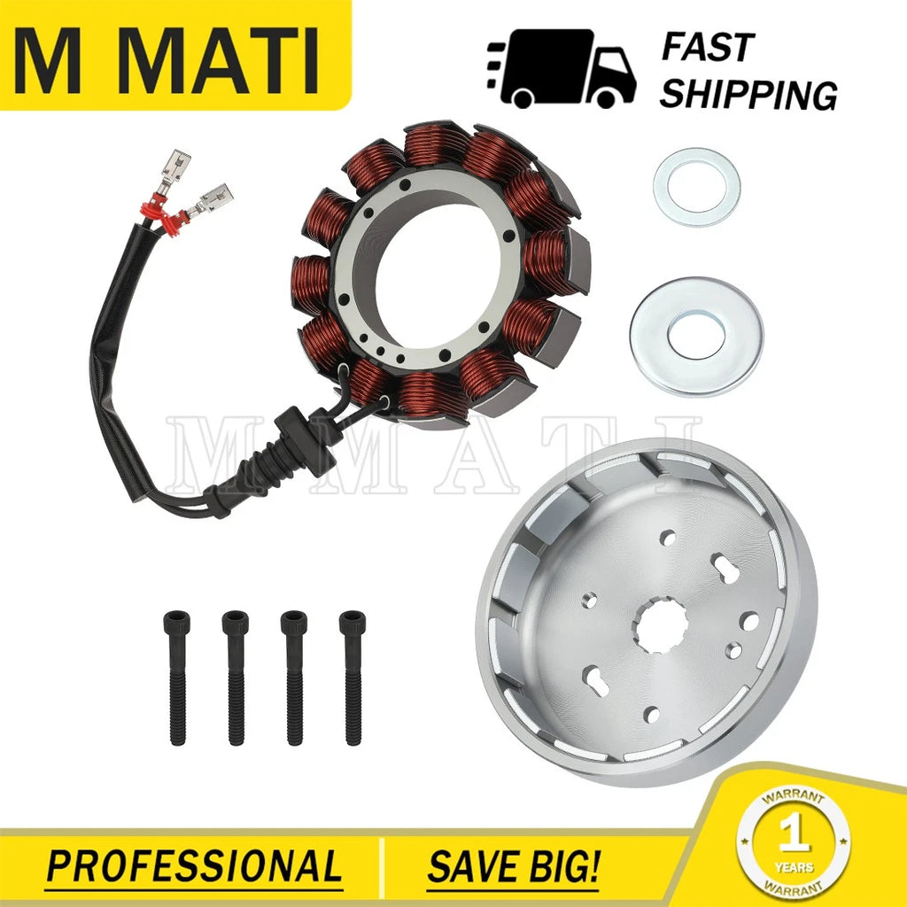 Stator & Rotor 45 Amp for Electra Glide FLTRI FLHTPI FLHTC (1997–2002) 29999-97B 29987-02A