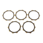 5X Clutch Friction Disc Set 3HA-16321-00 for Yamaha CT1 AT1 AT2 DT100 DT125 DT175