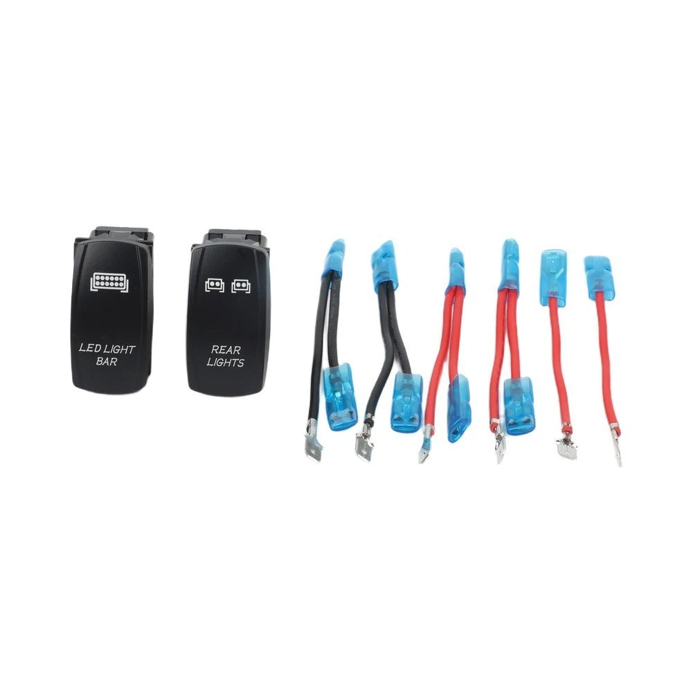 5 Pin Waterproof Rocker Switches for Dual Lighting Solutions