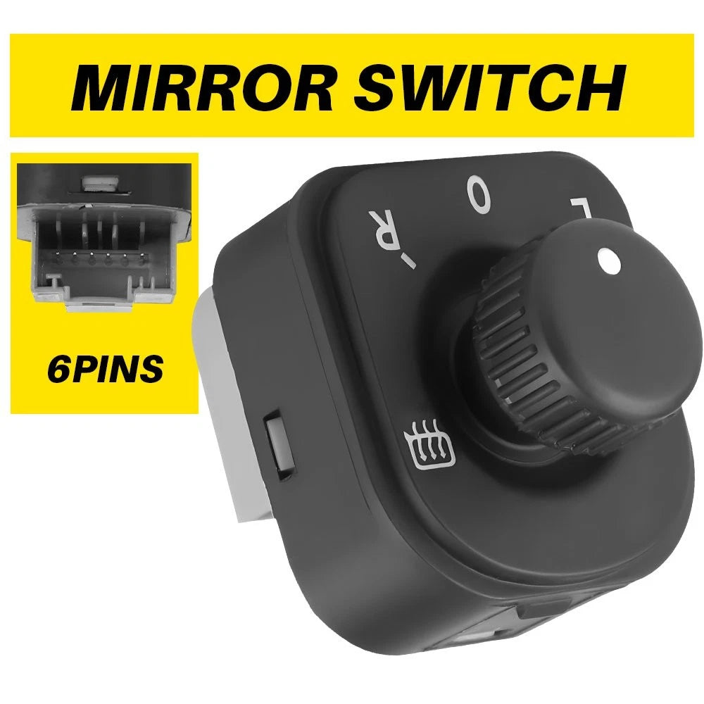 Power Rear View Mirror Switch Control for VW Jetta (2005–2010) EXV