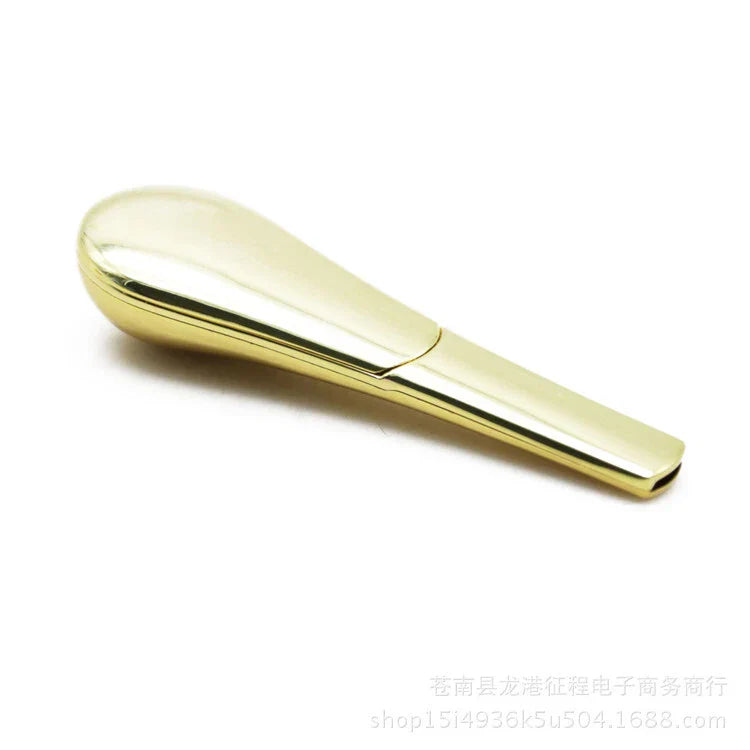 Portable Spoon Pipe Magnetic Metal Tobacco Accessories