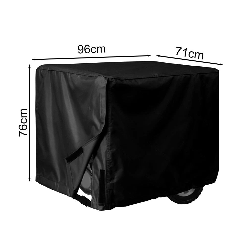Generator cover for generators (Black, Waterproof)