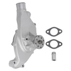 High Volume Satin Aluminum Water Pump for Chevy BBC 396 427 402 (1955–1968)