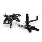 Rearset Rear Set for Kawasaki ZX10R (2006–2007) Black AV