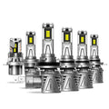 2pc LED Headlight Bulb Kit for NOVSIGHT 9005 9006 H4 H11 (Hi/Lo Beam)
