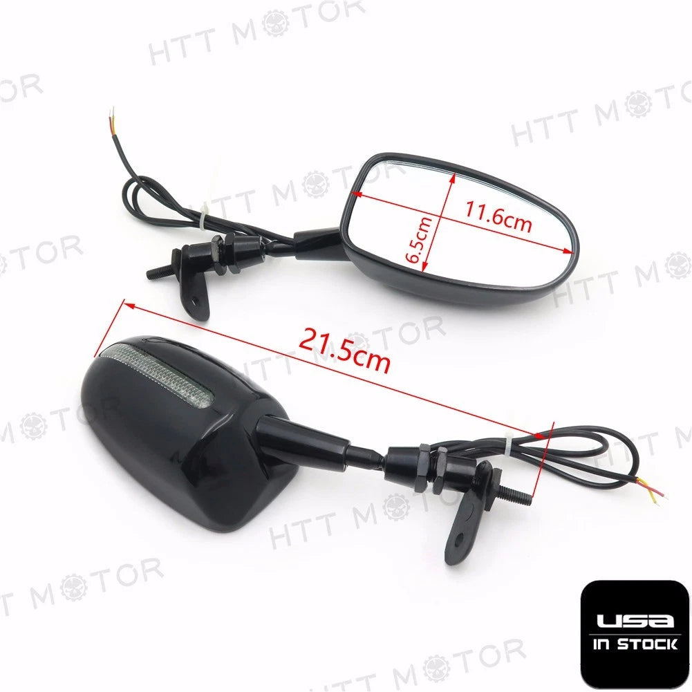 LED Rear View Mirror for Honda CBR 600 F1 F2 F3 CBR 900 929 954 RR (1991–2003)