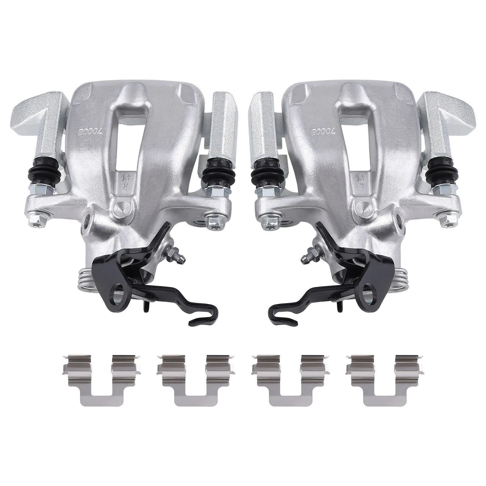 Rear Disc Brake Calipers w/Bracket for Volkswagen Golf 2010 GTI 2006-09 19-B2976