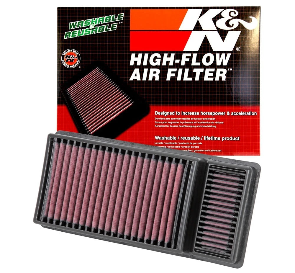 K&N 33-5010 Engine Air Filter for Ford F-250 F-350 Super Duty (2011–2016)