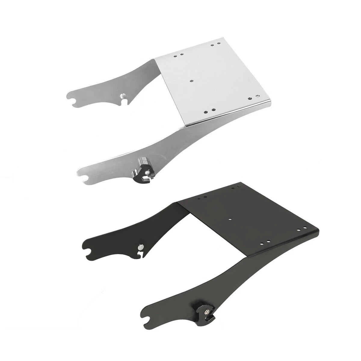 Rear Trunk Mounting Rack for Harley Touring (1997–2008) Chrome/Black