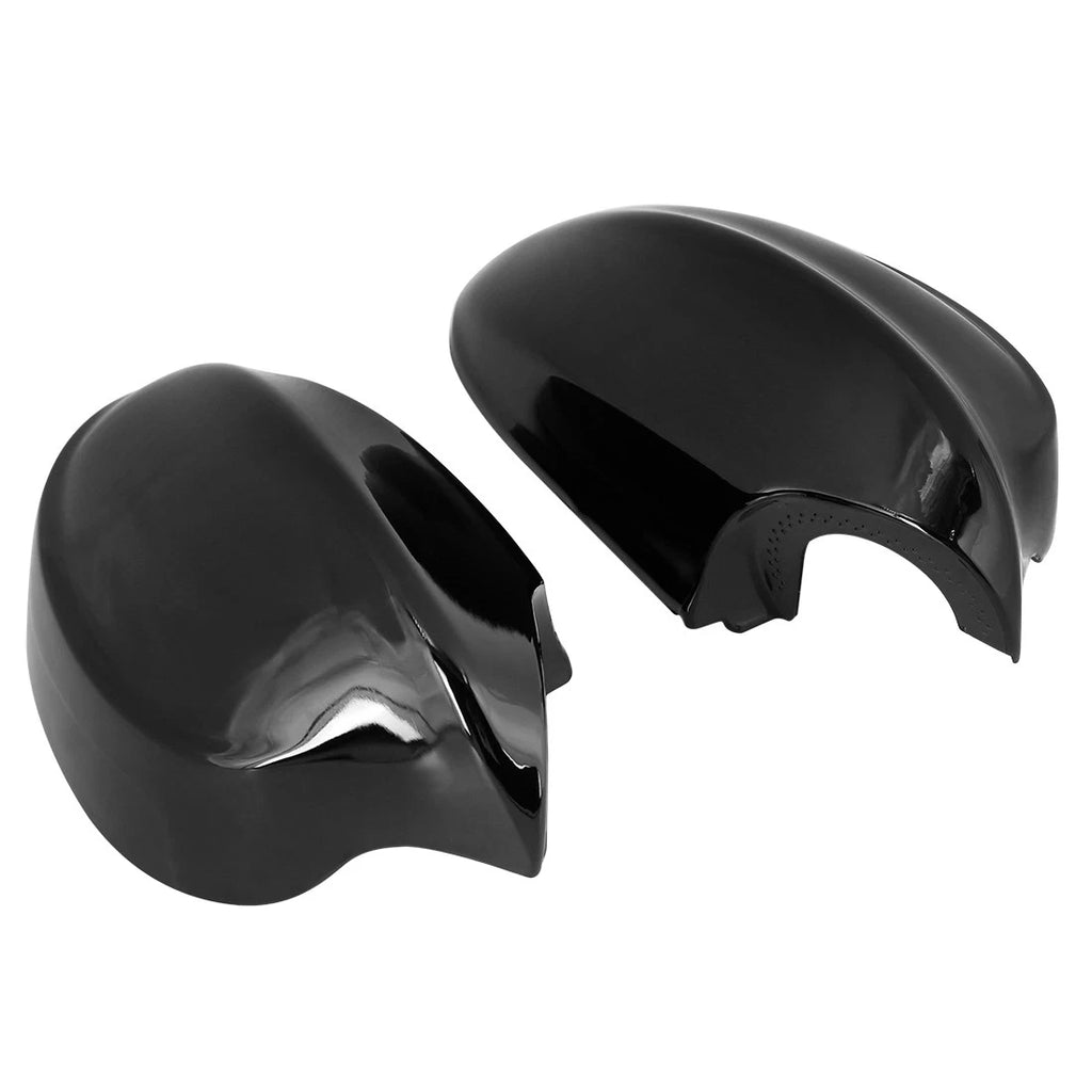 Pair Exterior Rear View Mirror Cover Cap for BMW E90 E91 (2005–2008)
