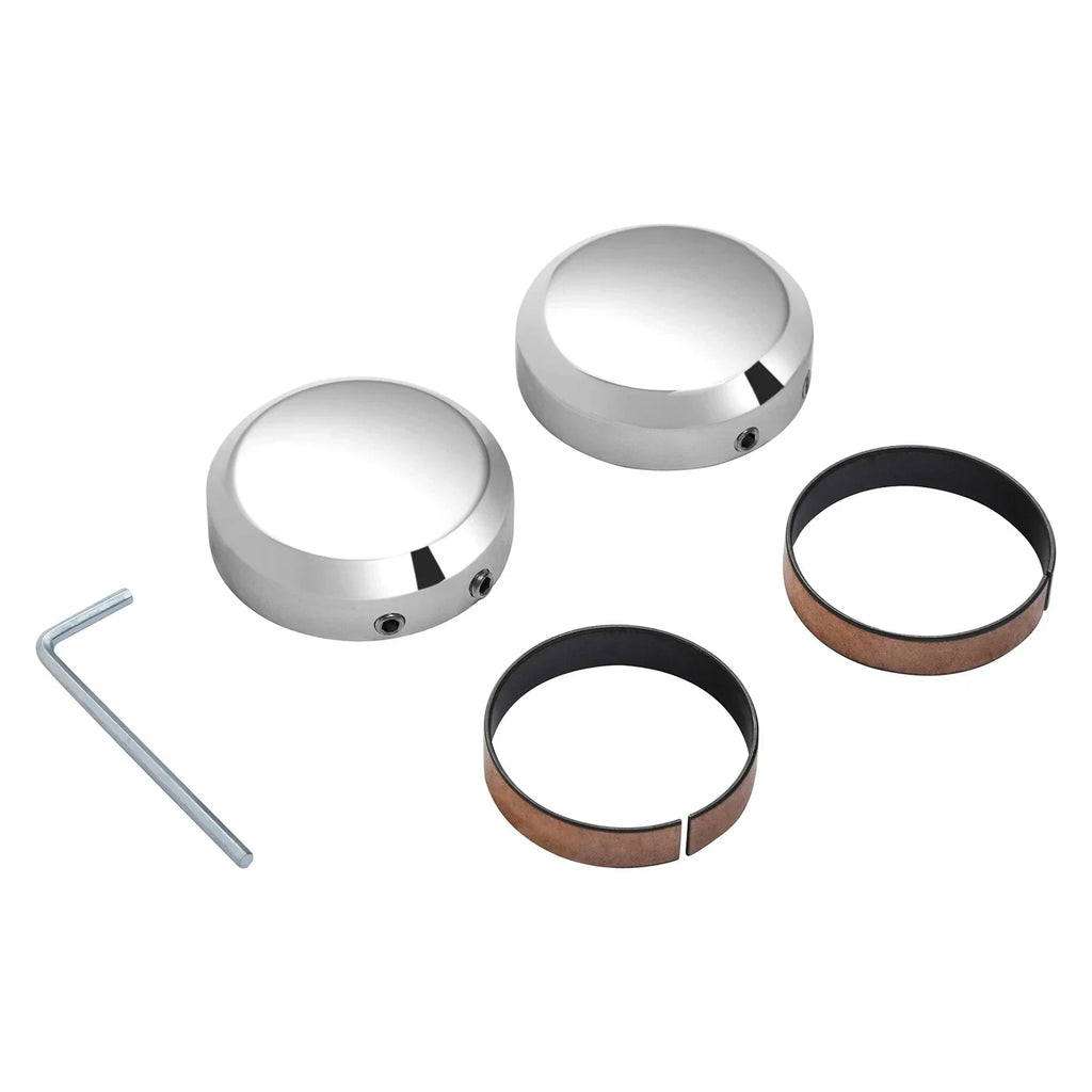 Front Fork Stem Upper Nut Covers for Harley Sportster Dyna (2014-2020)