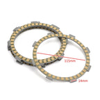 Clutch Kit for Yamaha XT125 RT100 RS100 TZR80 YBR125 (#3)