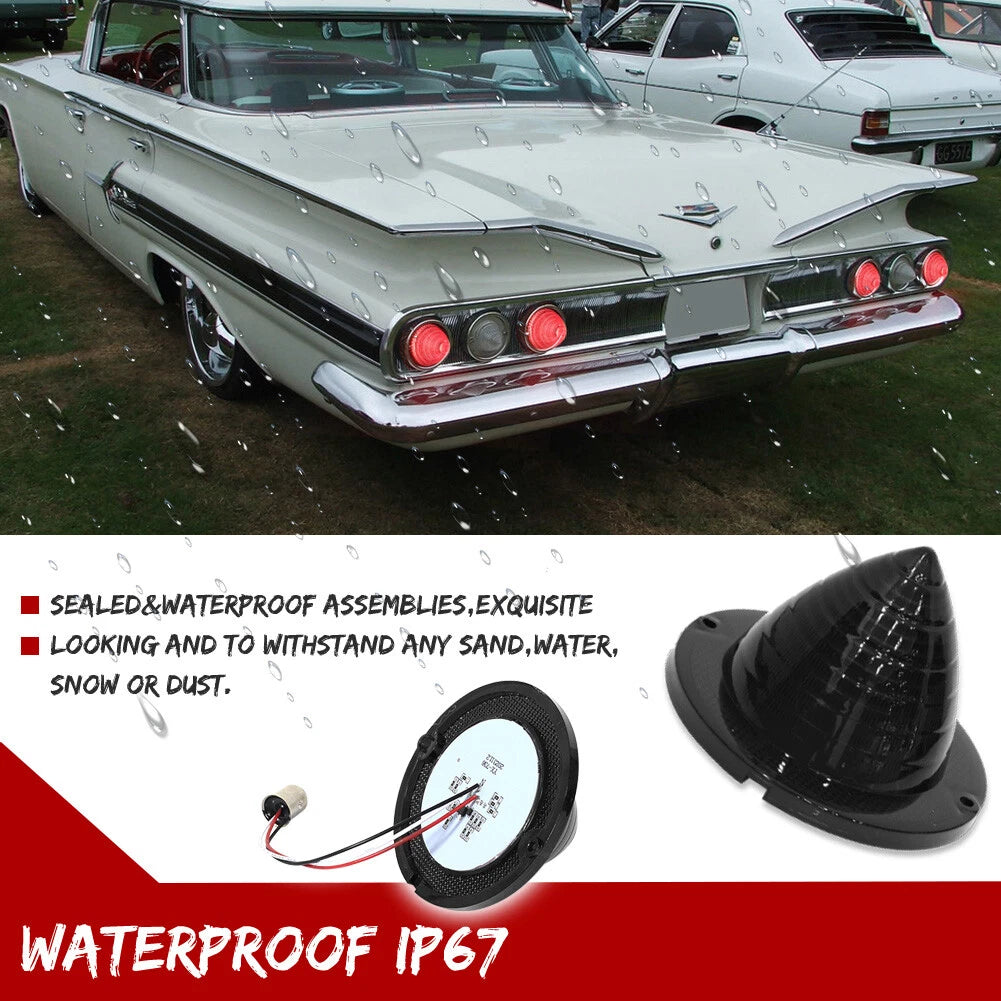 LED Tail Brake Lights for 1960–1961 Impala Bel Air Biscayne El Camino