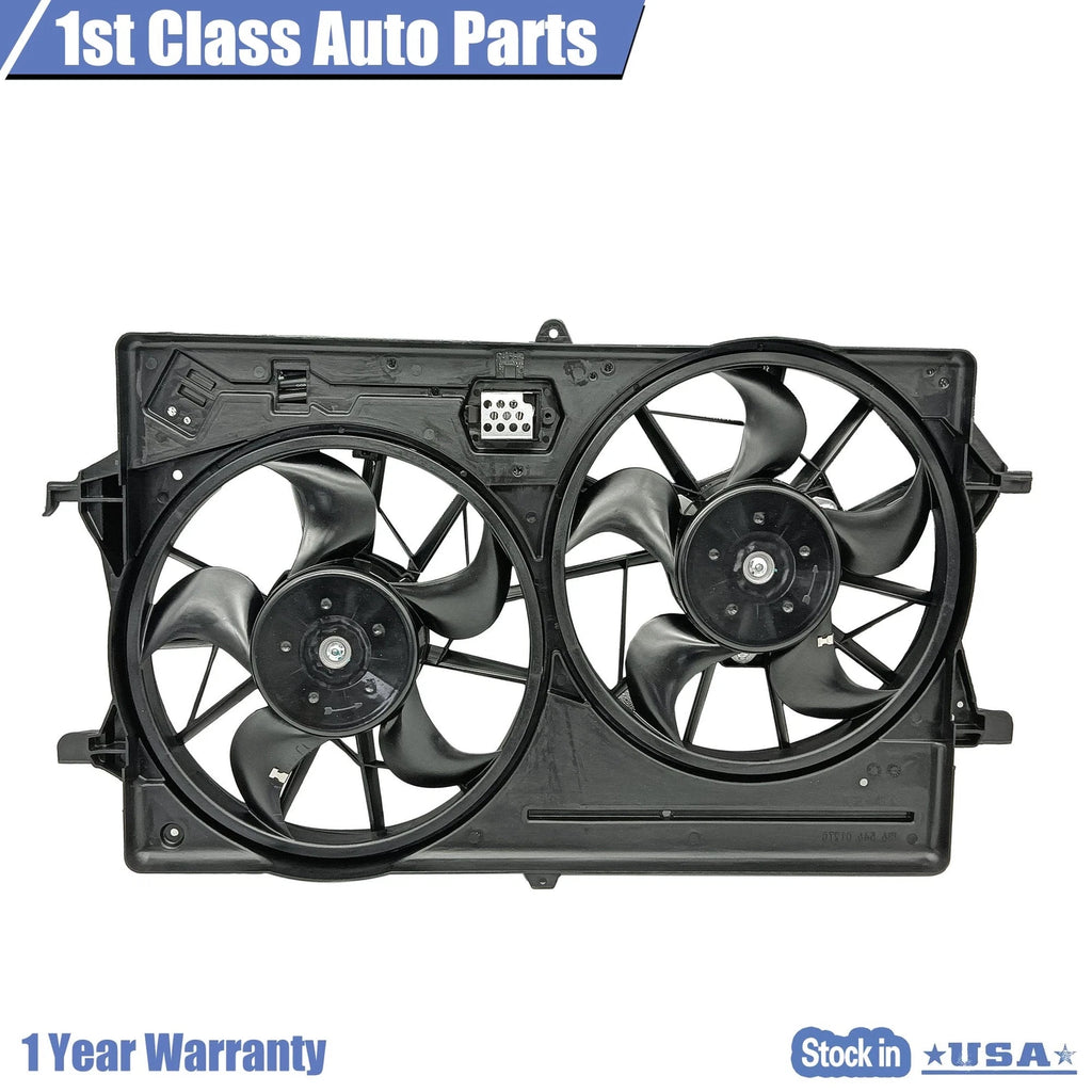 Dual Fan Assembly for Ford Focus (2000-2004) L4 2.0L