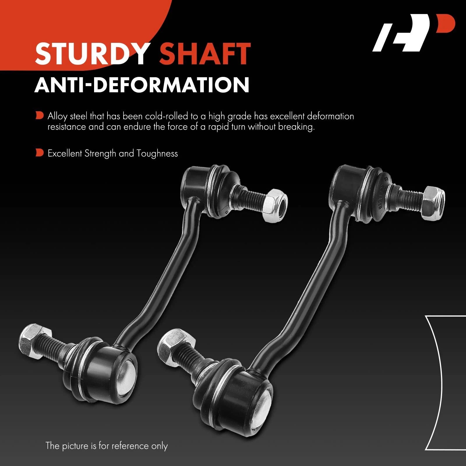 2X Front Stabilizer Bar Links for Hyundai Sonata (2006–2010) Azera (2006–2011)