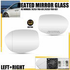 Mirror Glass for Honda Odyssey (2014–2017) Driver & Passenger Side Replacement