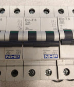 3X NHP Din-T 6 C40 6000 110V Breaker Switch for Automotive
