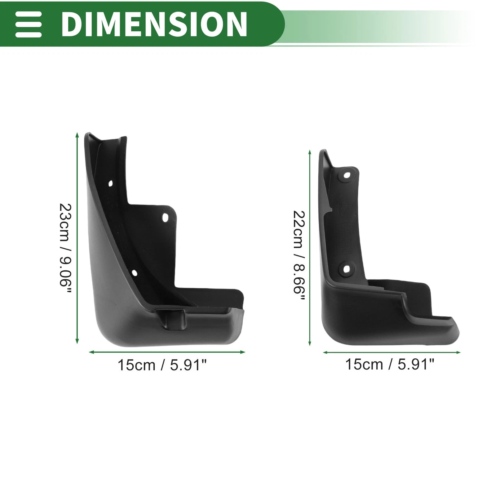 Set of 4 Mud Flaps Splash Guards for Nissan Sylphy (2020–2022)