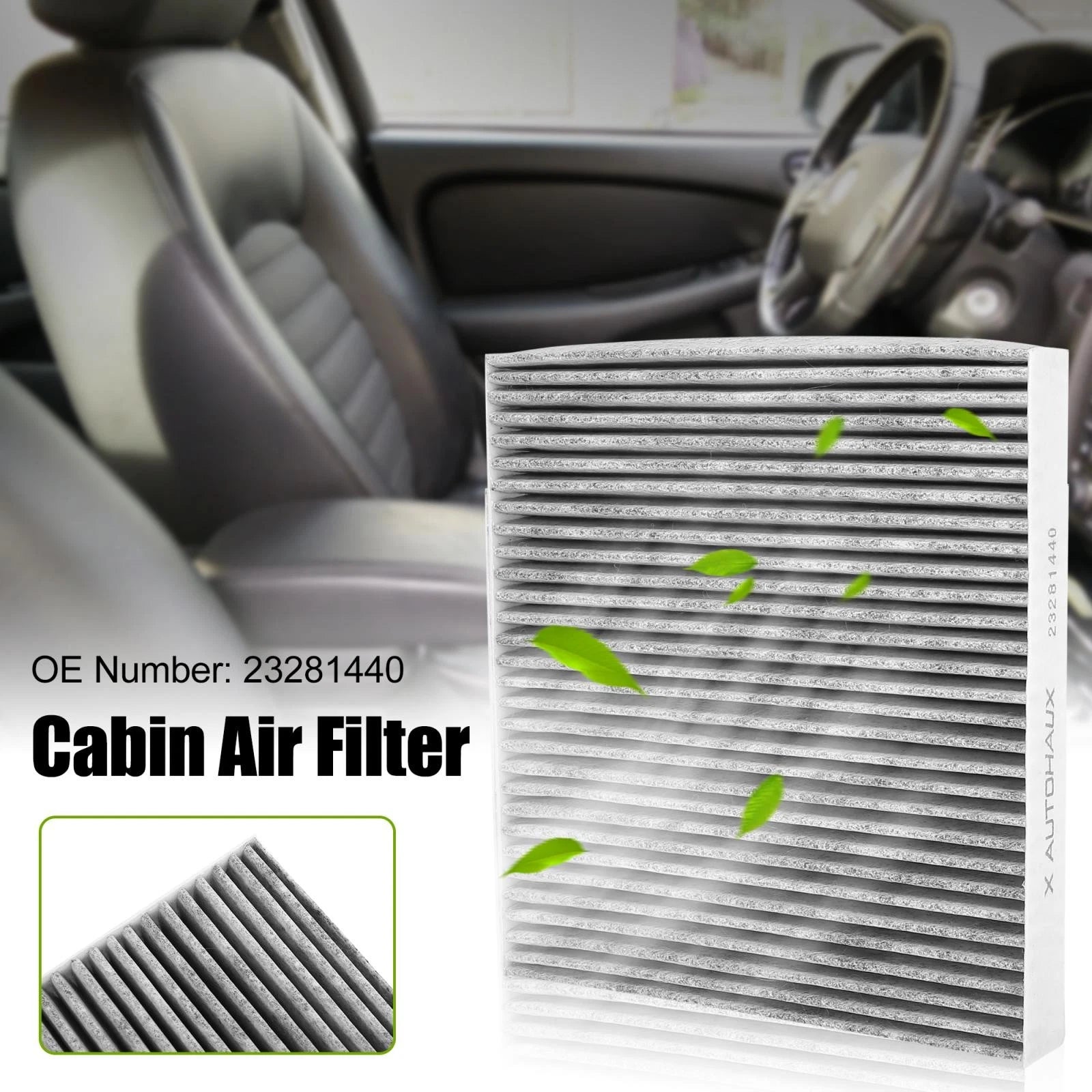 Cabin Air Filter for Cadillac Chevrolet 23281440 