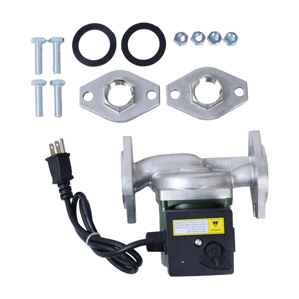 Stainless Steel Circulator Pump 008-SF6 for Hardy Boiler (115V 1/25hp)