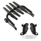 Luggage Rack for Harley Touring (2009–2013) - Black Stealth, Docking Hardware