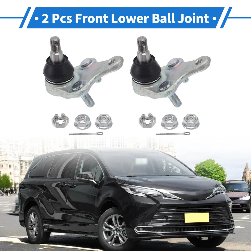 2X Front Lower Ball Joints for Toyota RAV4 (2006–2018) No.K500062/4333019245