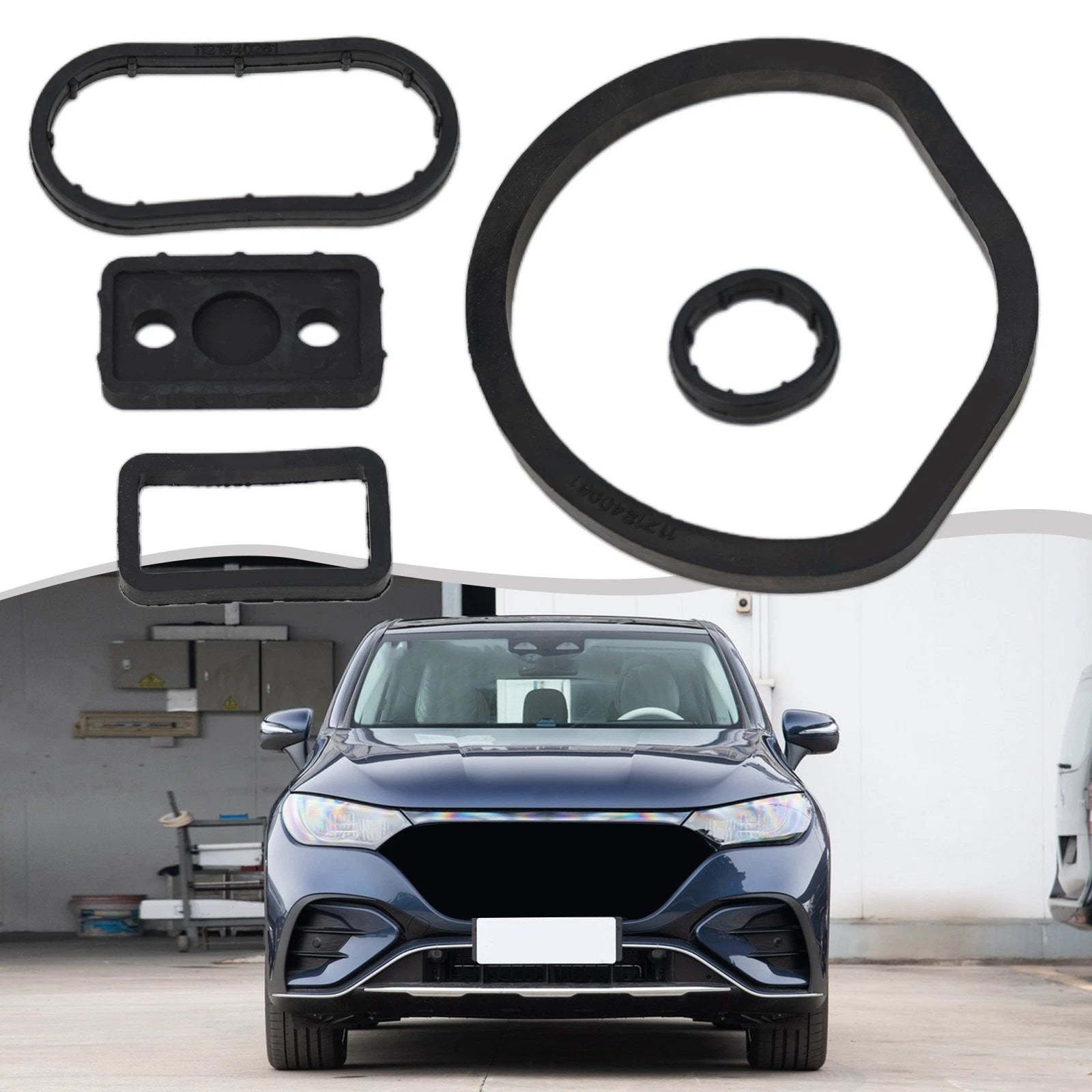 Oil Filter Housing Seal for BMW (2000–2006) 1121840161 1121840261 Rubber