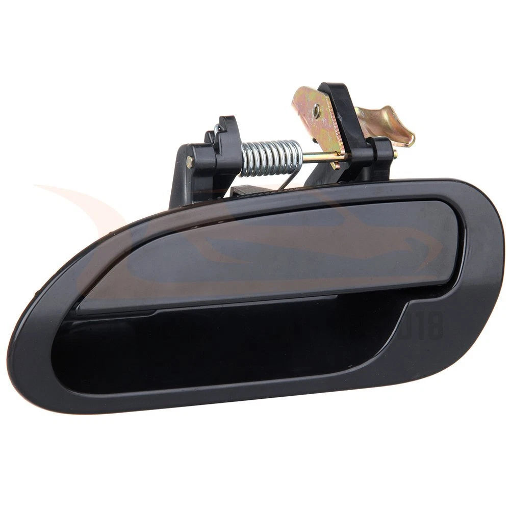 Door Handle for Honda Accord (1998-2002) Black Exterior Rear Left