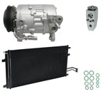 AC Compressor Kit With Condenser for GMC Sierra 1500 5.3L 6.2L (2017–2018)