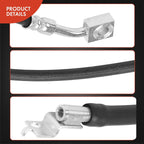 2X Front Brake Hydraulic Hose for Jeep Grand Cherokee (1993–1998)