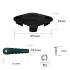 Lawn Mower Blade Holder Replacement Kit for Bosch 18260
