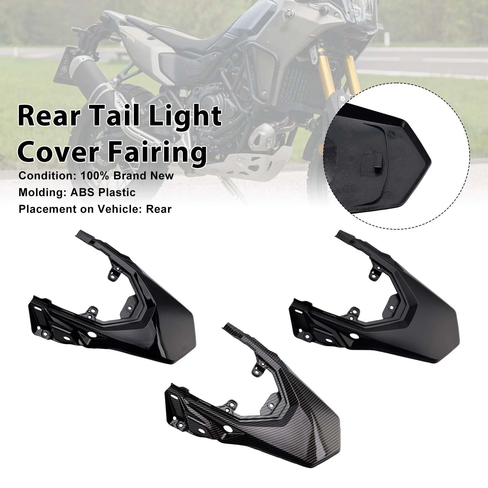 Rear Tail Light Cover for Yamaha Tenere 700 (2025–2026)