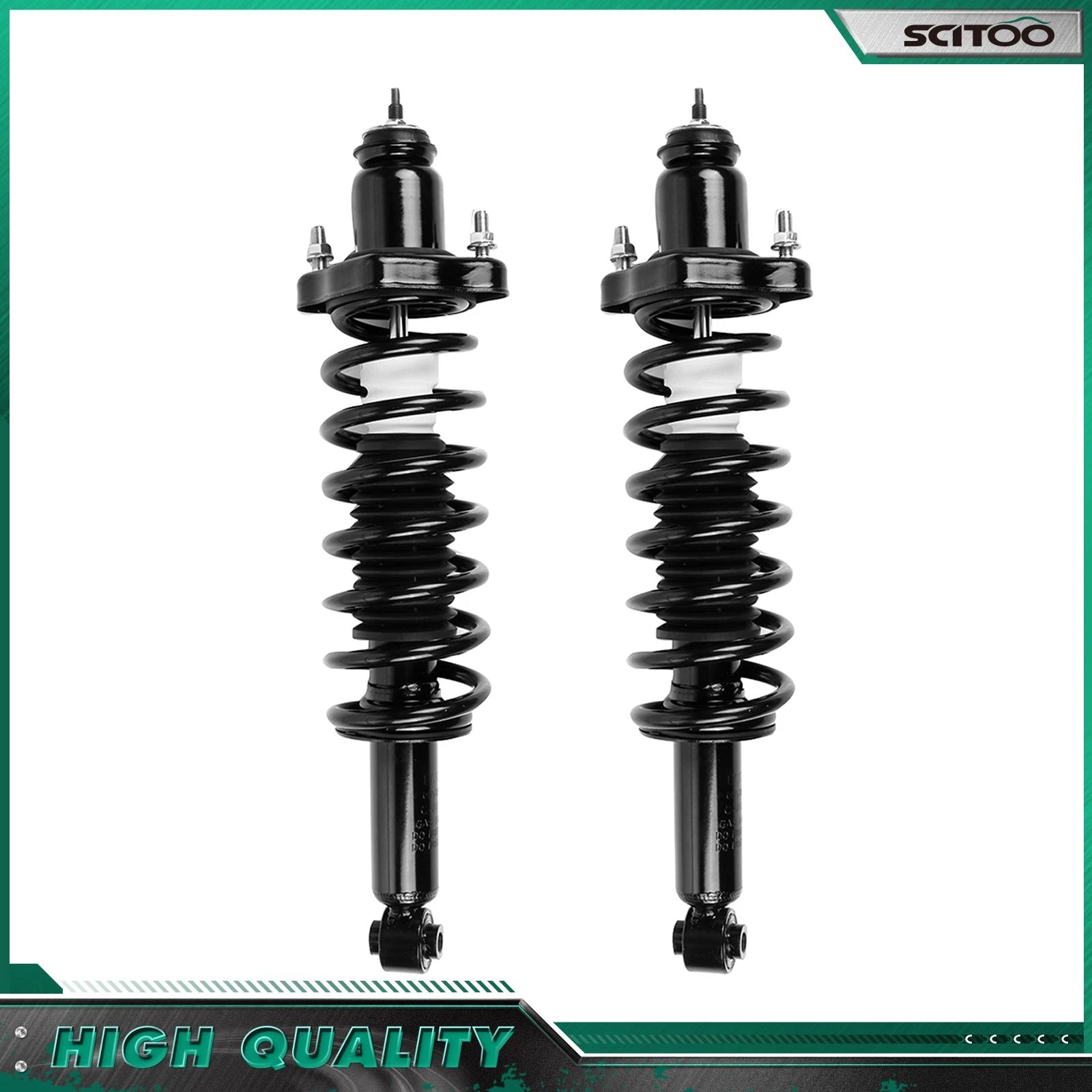 Rear Complete Strut Coil Spring for Dodge Caliber Jeep Patriot Compass (2007–2016)
