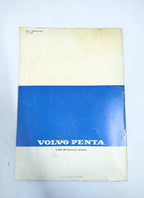 Workshop Manual for Volvo Penta 3589 (MB2A/50S)