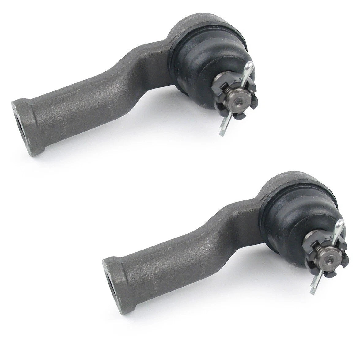 Set of 2 Front Outer Steering Tie Rod Ends for Mazda RX-7 (1979–1985)