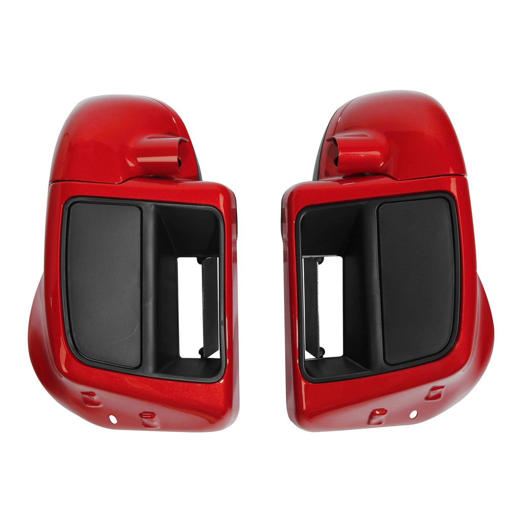 Lower Vented Fairings for Harley CVO Street Glide (2014–2024) Wicked Red