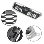 Grille Bumper for Subaru Impreza (2012-2014) Silver Shell Black
