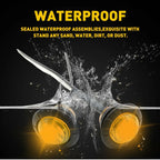 10 Amber LED Side Marker Lights for Truck Trailer (Waterproof)