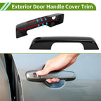 Set of 1 Exterior Door Handle Cover Trim for Ford Bronco (2021–2025) Gloss Black ABS